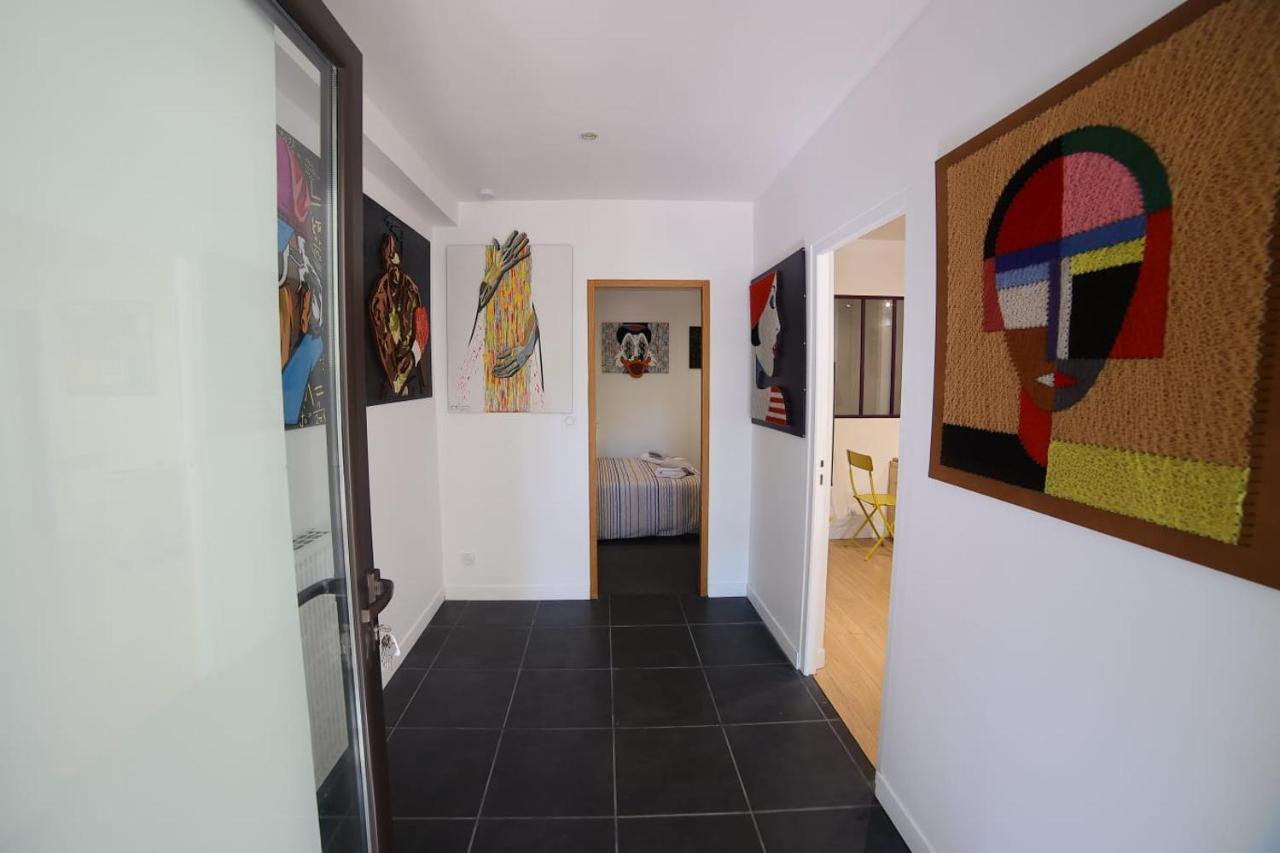 Pop Appart Appartement Artiste Configure En Galerie Dart A 200 M Du Centre Ville Avec Parking Prive Et Securise Gratuit Dans Copropriete Avignon Exterior photo